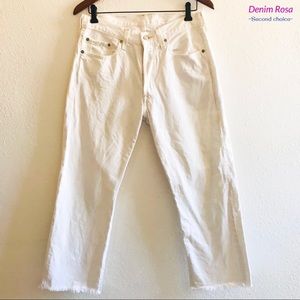 Vintage white jeans 👖